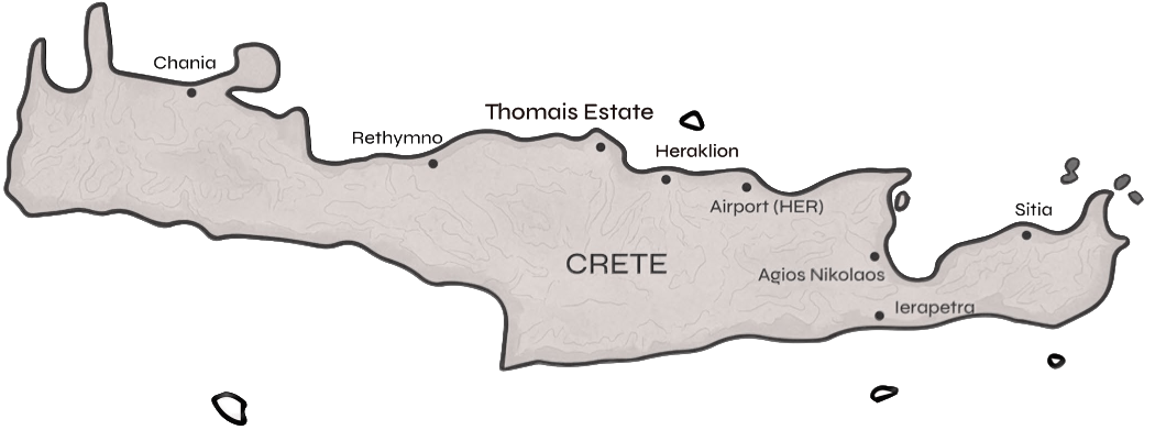 crete map